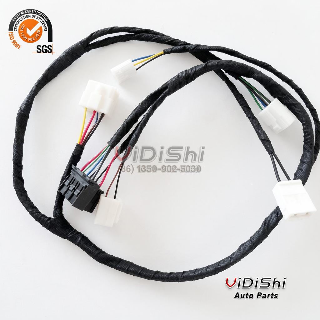 All Products 9 China Professional Custom Auto Electronic 12V Copper Core PVC + Tinned Copper Automobile Wiring Harness Molex 8pin Custom Length gallery view