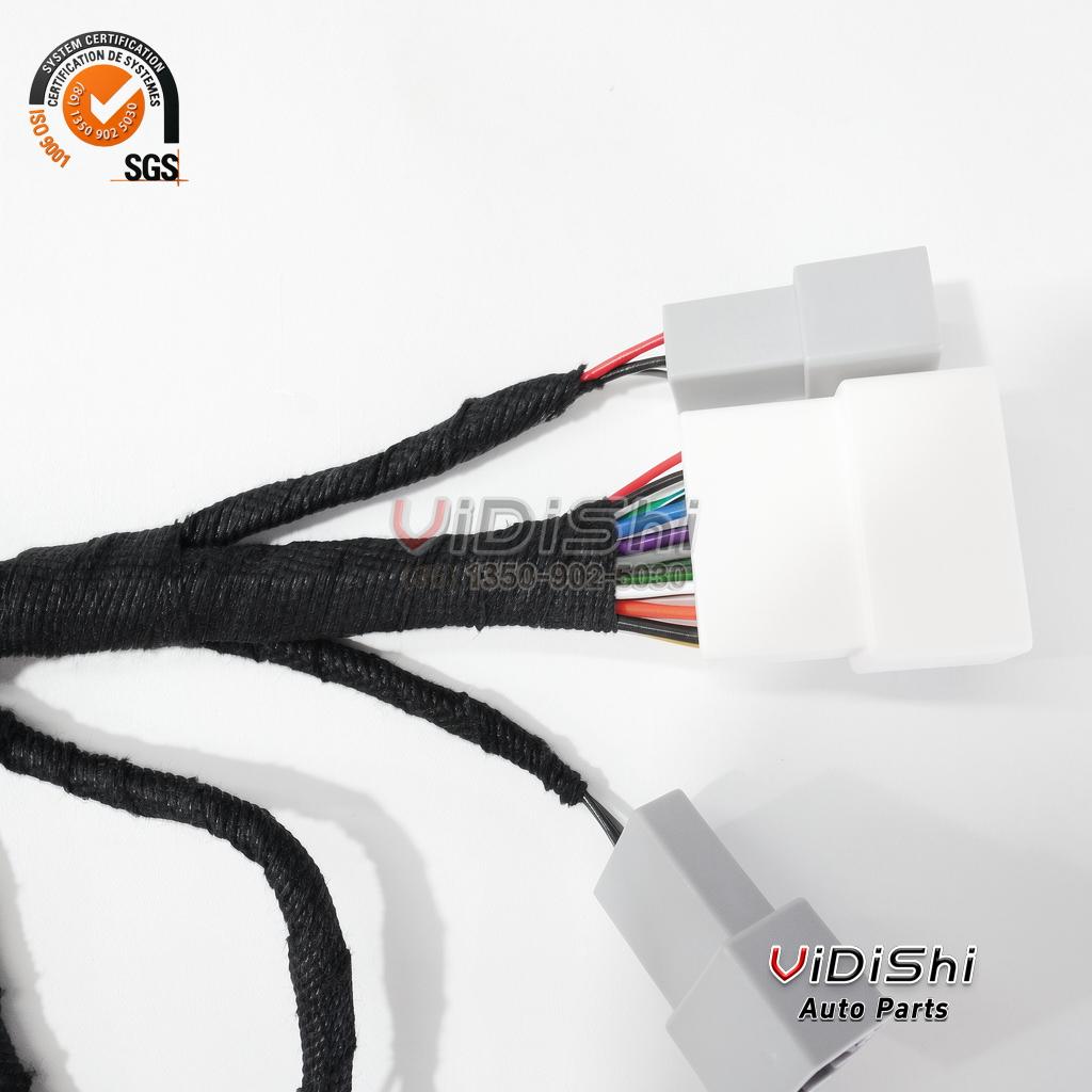 All Products 13 China Professional Custom Auto Electronic 12V Copper Core PVC + Tinned Copper Automobile Wiring Harness Molex 8pin Custom Length gallery view