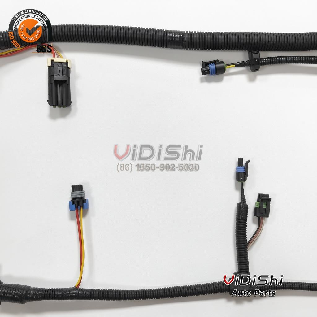 All Products 8 P/N #23522323 Custom Car Cable Assembly Electronic Truck diesel Engine Wiring Harness for Detroit Series60 12.7 Wire Harness gallery view